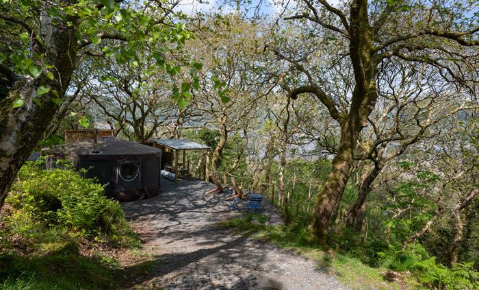 Yurt glamping in Snowdonia